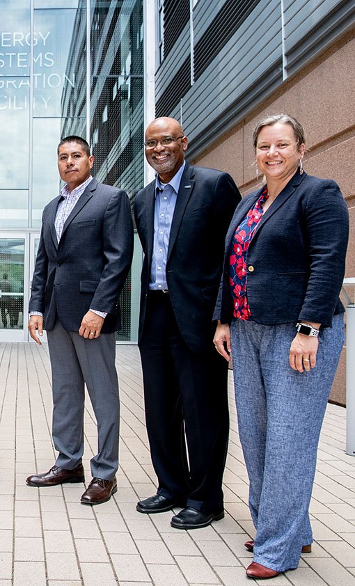 Juan Torres, Johney Green, and Jennifer Kurtz.