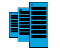 graphic for data center