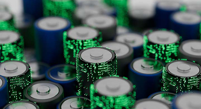 supply-chain-istock-1395204825 colorful batteries.