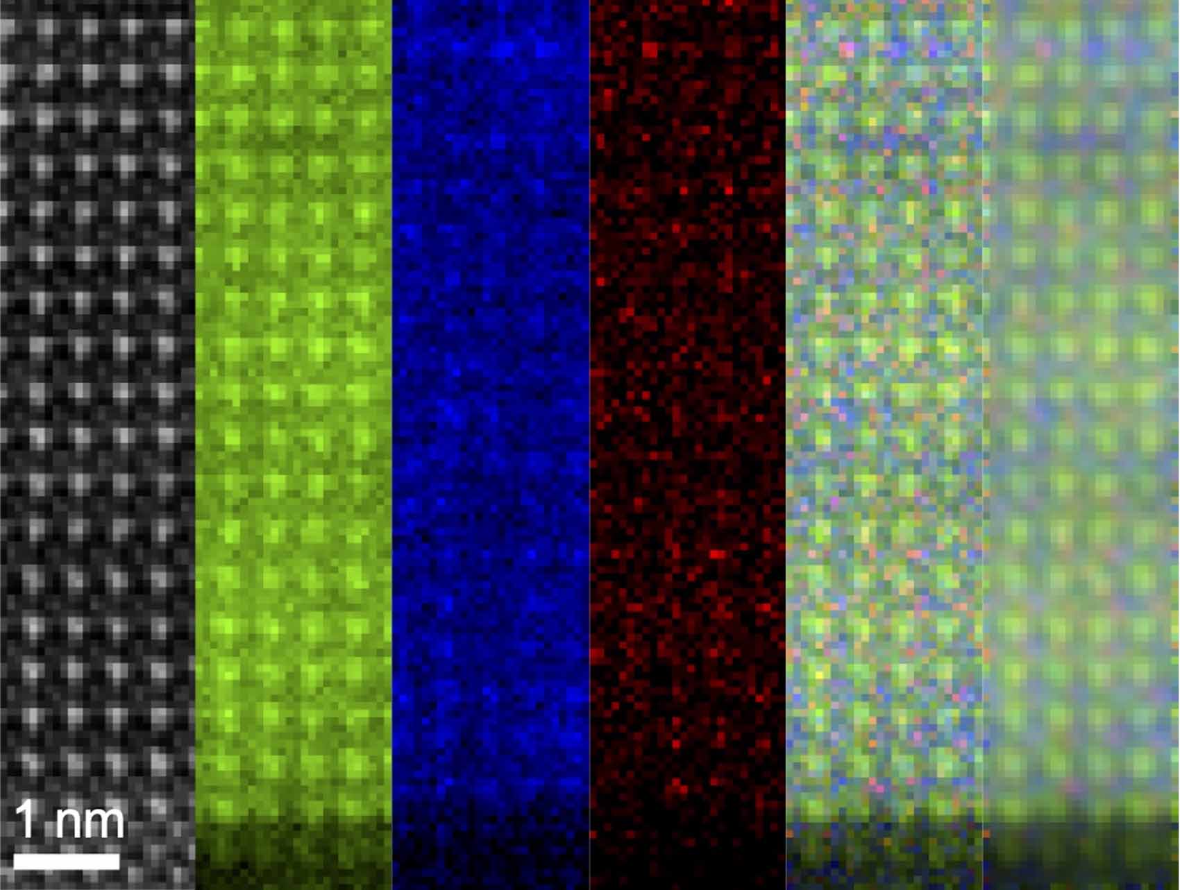 STEM-EELS mapping image