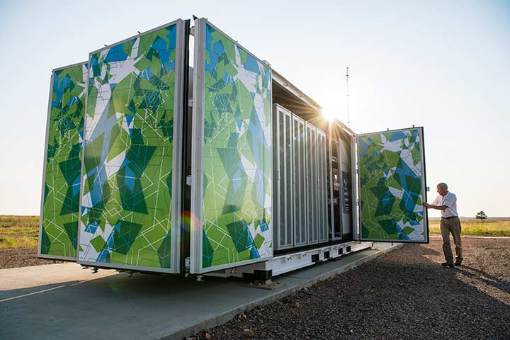 Flex manufactured battery enclosure