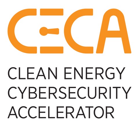 The logo for Clean Energy Cybersecurity Accelerator (CECA).