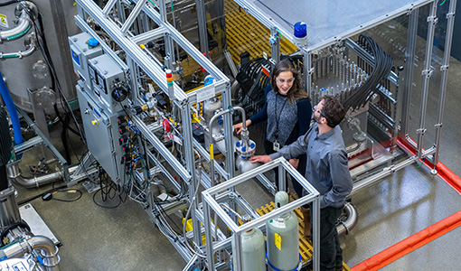 Continue reading about For National Hydrogen and Fuel Cell Day, NREL Spotlights Innovations To Make, Move, Store, and Use Hydrogen