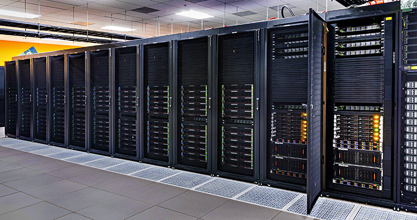 A data center.