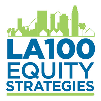 LA100 Equity Strategies logo.