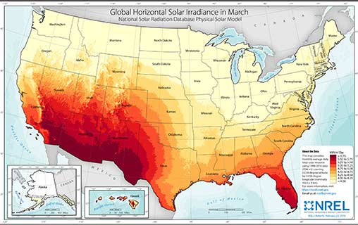 Solar Resource Maps and Data | Geospatial Data Science | NREL