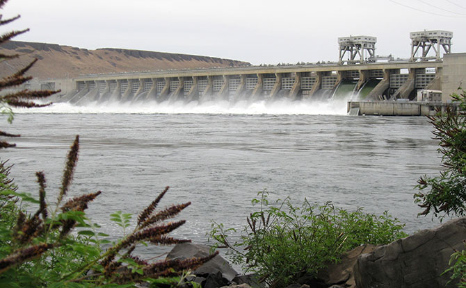 Large hydropower plant