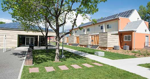 Diagonal Ct. Community Center, a net zero Community Center.