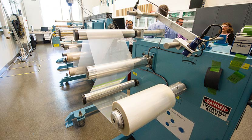 A manufacturing lab at NREL's Energy Systems Integration Facility.